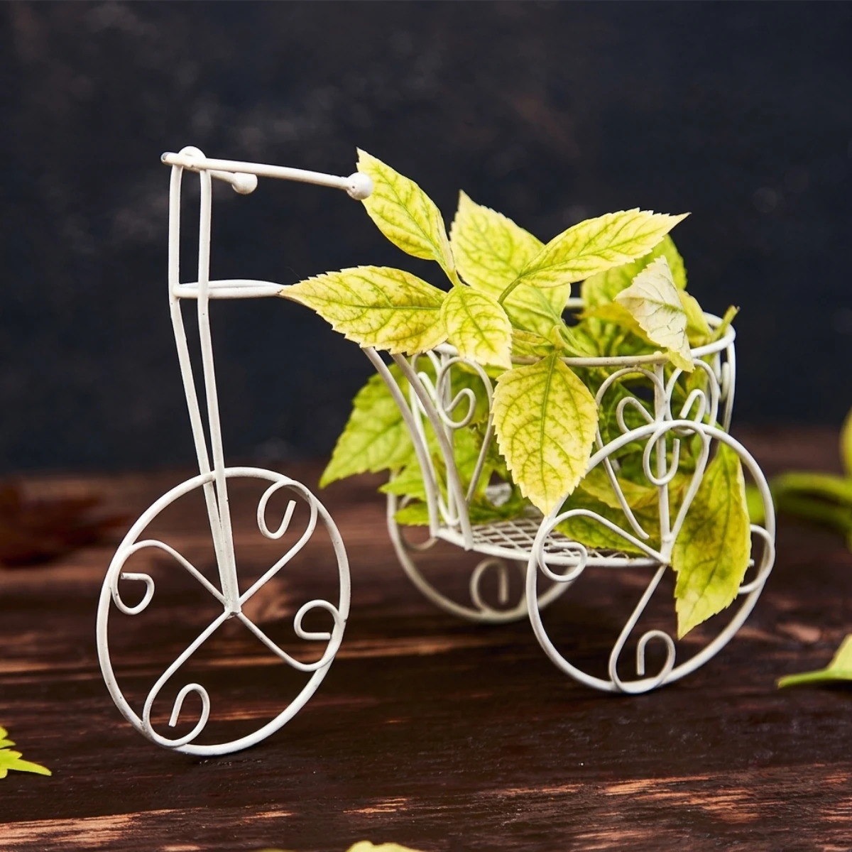 Vintage Tricycle Wire Planter product
